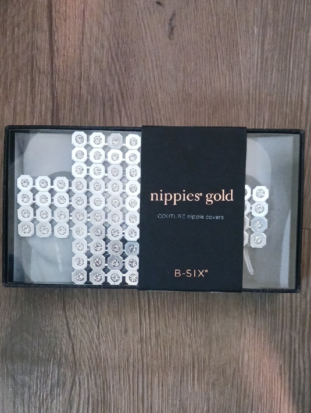 B-Six Silver Couture Nipple Covers